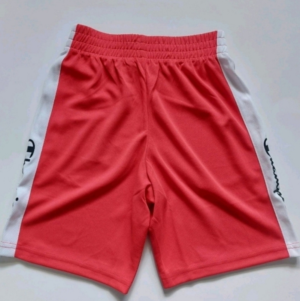 Champion Boys Red & White Athletic Shorts Size 7